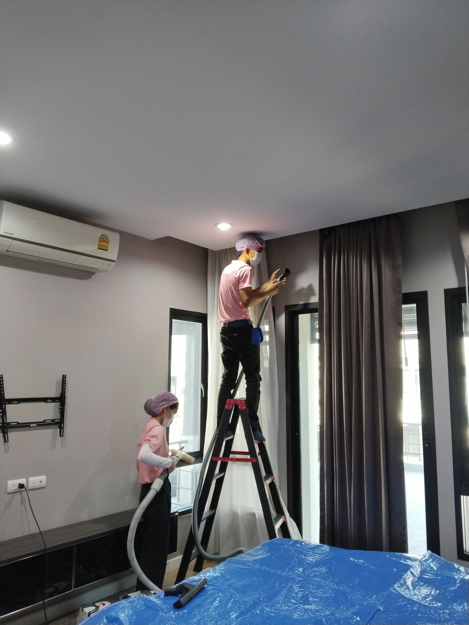 ทำความสะอาดผ้าม่าน